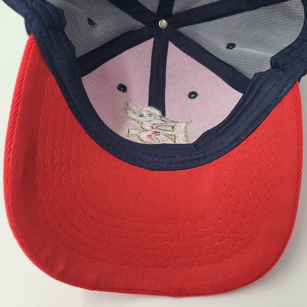 Brevard County Manatees Hat Adjustable Red Blue MiLB‎ Baseball Logo SGA Men - Picture 10 of 11